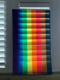 Philly Pride Flag 3x5 feet; LGBTQ+ pride flag